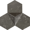 Мозаика Scoria black 19,2x16,5 