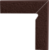 Natural Brown Duro Цоколь правый структурный 2-х элем 30х8,1