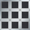 Мозаика Lucid square black 29,8x29,8 