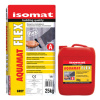 Isomat Aquamat-Flex двухкомпонентная гибкая полимерцементная обмазочная гидроизоляция