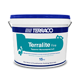 Terraco Terralite Fine (Мелкозернистый) Декоративная штукатурка на основе мраморной крошки