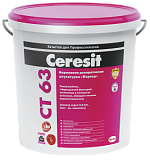 Ceresit CT 63 декоративная акриловая штукатурка «короед» 3,0 мм