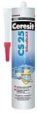 Ceresit CS 25 силиконовая затирка-герметик