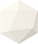 Настенная плитка Origami white hex 11x12,5