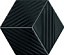 Мозаика Colour black 198x226 мм