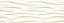 Настенная плитка Tubadzin Unit Plus white 3 STR 898x328 мм