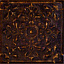 Декор Tinta brown 148x148 мм