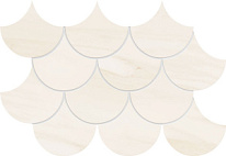 Мозаика Sheen white 29x19,3 