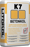 Litokol Betonkol K7 цементная клеевая смесь для блоков из ячеистого бетона