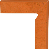Aquarius Beige Цоколь правый гладкий 2-х элем 30х8,1